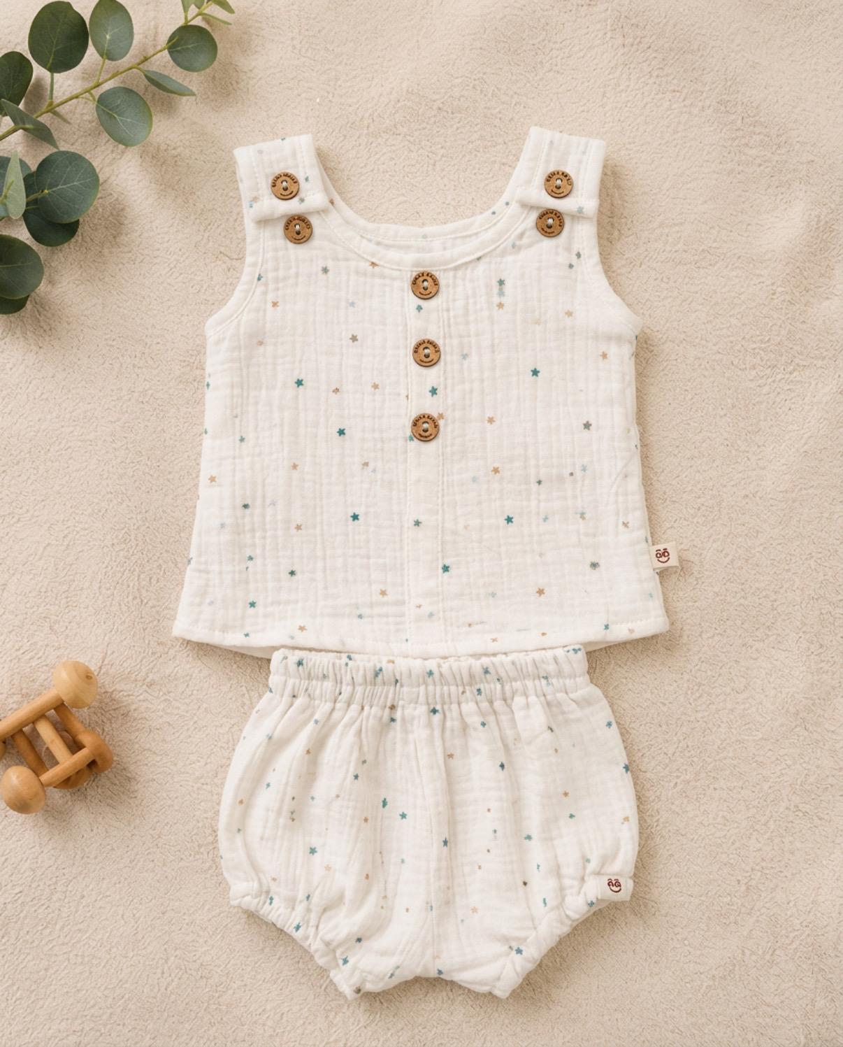 Bhale Baala – Unisex Muslin Baby Set